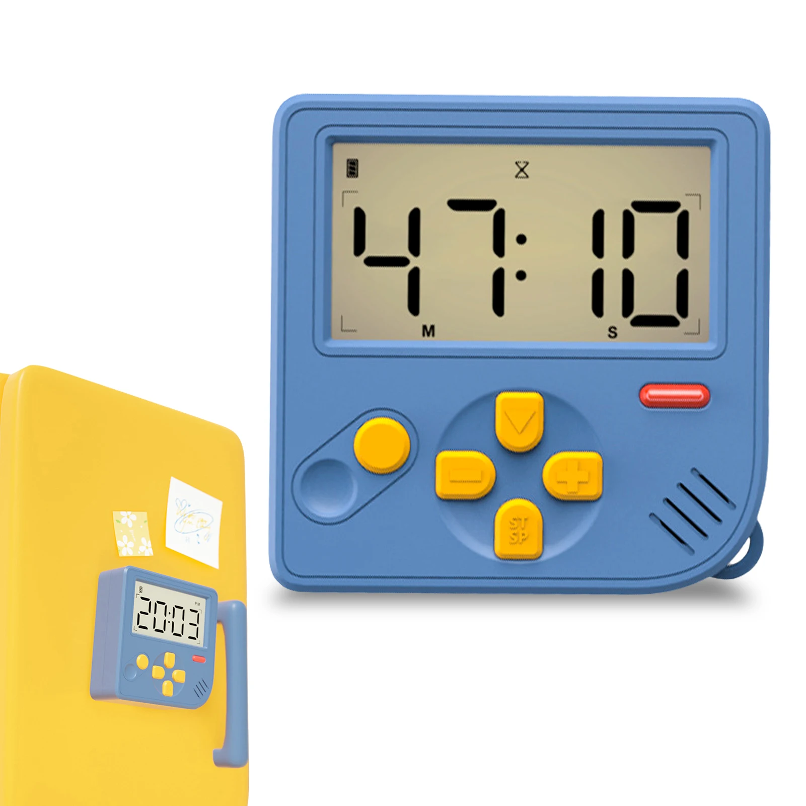 

Digital Kitchen Timer Cooking Digital Kitchen Timer Handheld Game Console Designed Clock For Home Classroom Office Loud Alarm
