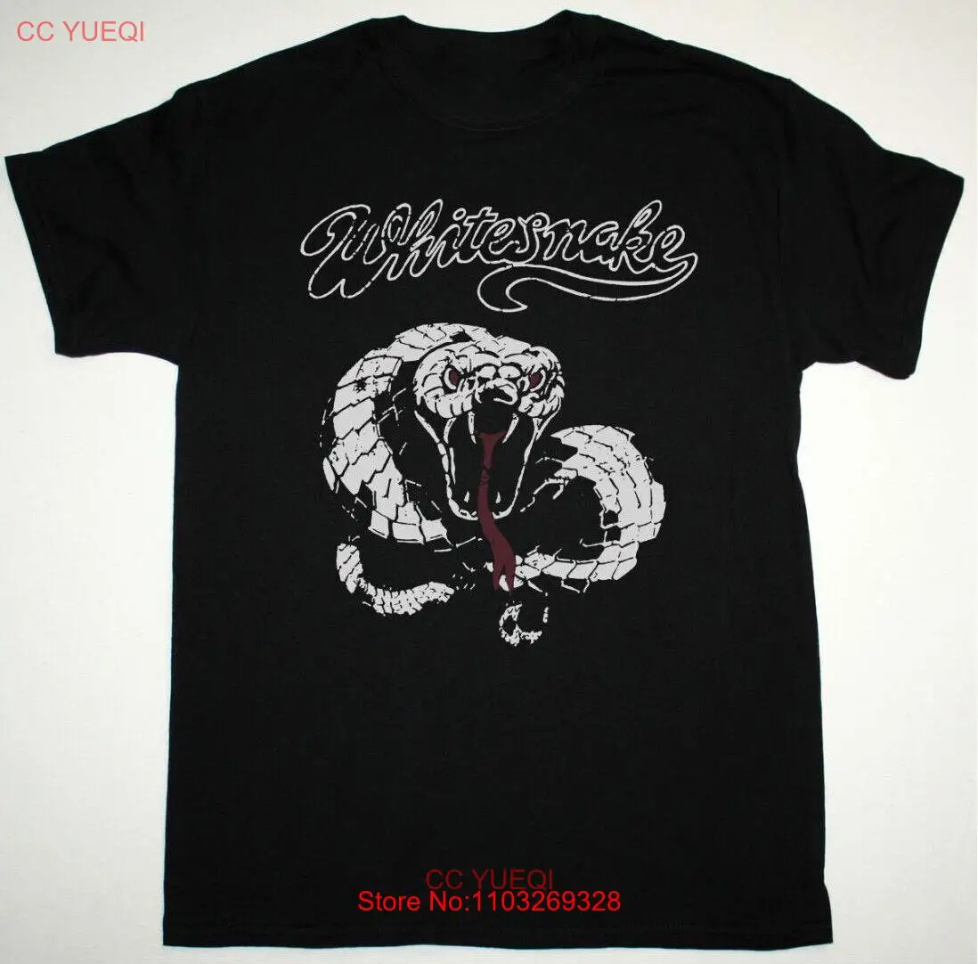 Мужская футболка VTG Whitesnake band черная унисекс все размеры от S до 5XL 2F340