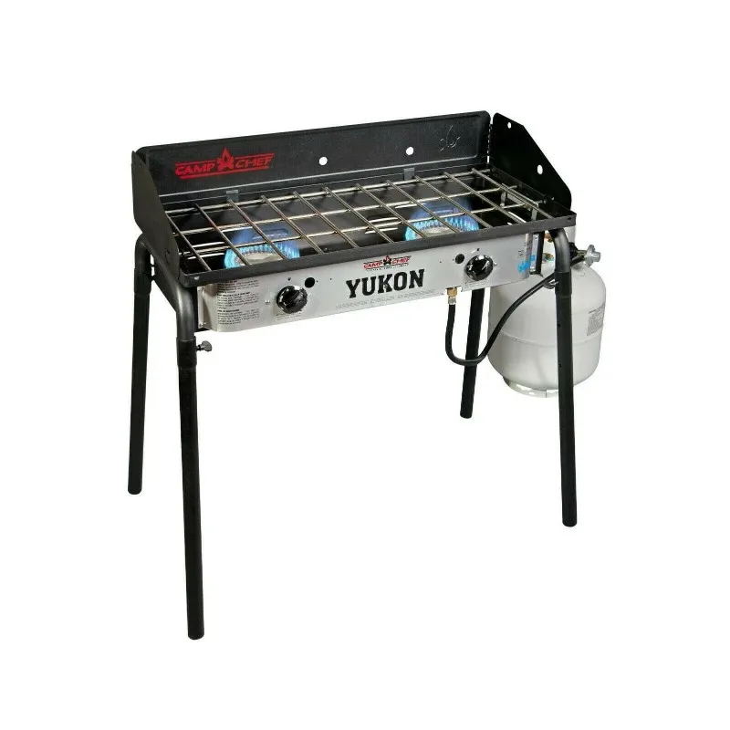 

Yukon Double Dual Burner Camping Travel Outdoor Stove - YK60LW