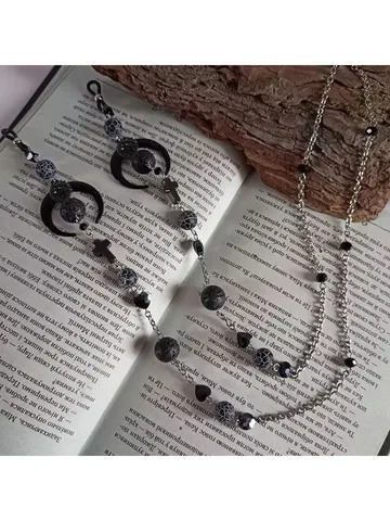 Цепочка для очков Witchy Black Moon