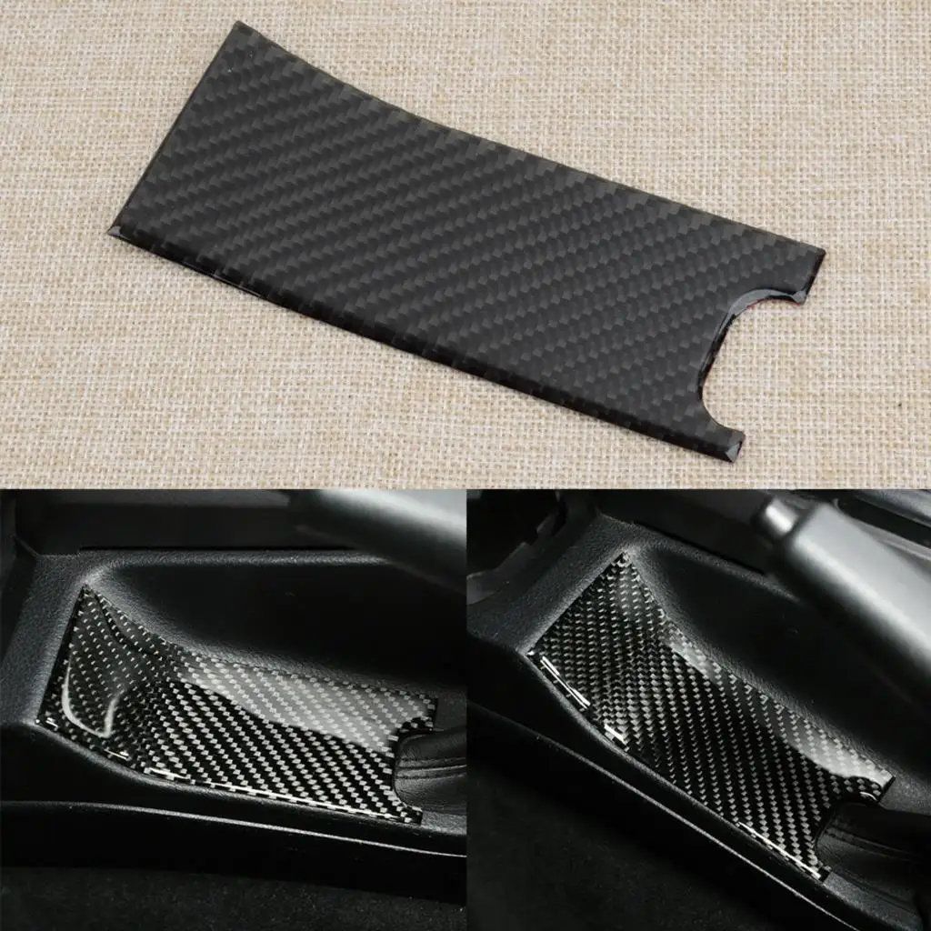 

Carbon Fiber Black Car Front Handbrake Slot Decoration Sticker Cover Fit for Toyota Tacoma 2015 2016 2017 2018 2019 2020