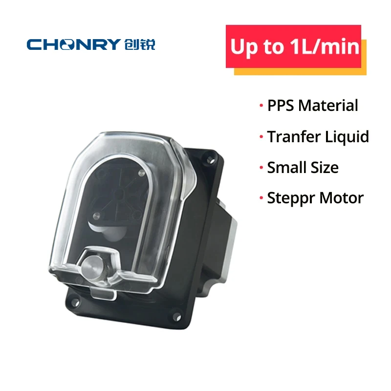 

Перистальтический дозирующий насос с шаговым двигателем, максимальный 1 л/мин, помпа для переноса жидкости для биореакционной системы удобрения UCP