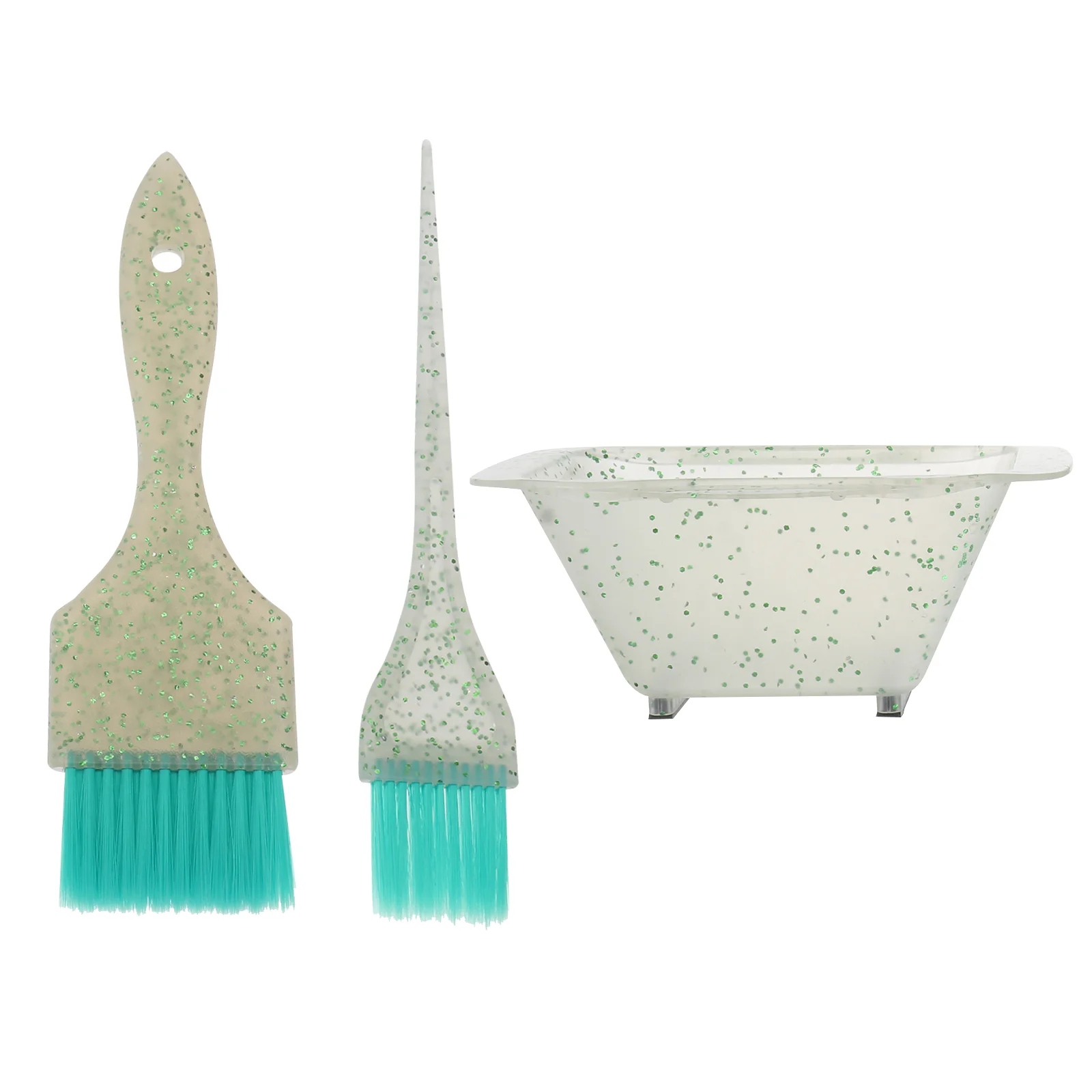 

Hair Brush Bowl Dye Color Set Coloring Kit Tint Dyeing Mixing Tool Salon Tools Applicator Comb Brushes Bowls Tinting Highlight