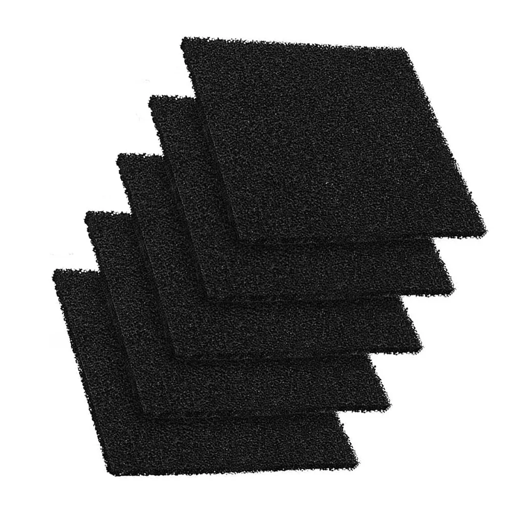 

6 Pcs Filter Replacements Compost Bin Activated Carbon Charcoal For Garbage Can Trash Household Kitchen
