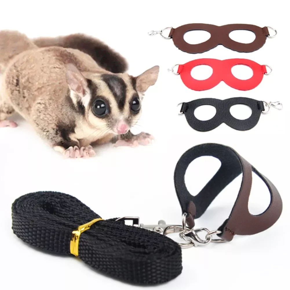 

Small Pet Leash Traction Rope Sugar Glider Outdoor Traction Rope Hamster Squirrel Small Pet Chest Strap Windproof Anti Lost Rope