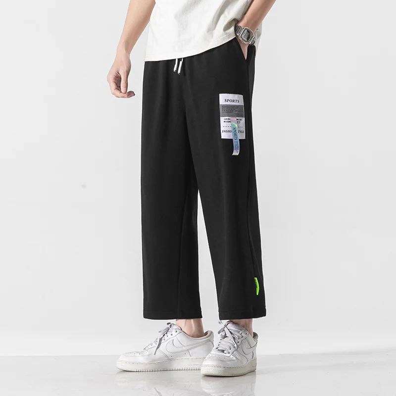 2022 Мужская одежда повседневные спортивные брюки свободные прямые мужские