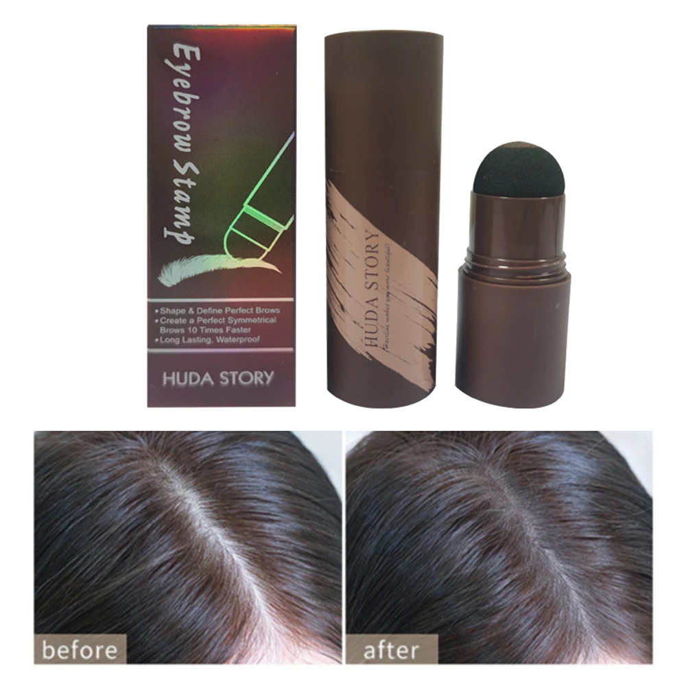 

4 Color Hairline Shadow Powder Filling Forehead Hair Repair Modification Large Forehead Waterproof Long-lasting Makeup