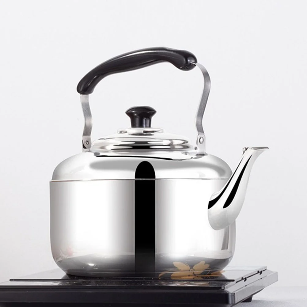 

Kettle Tea Water Stovetop Whistling Teapotstainless Stove Steelpot Boiling Gas Hot Camping Pots Kettles Boiler Coffee Induction