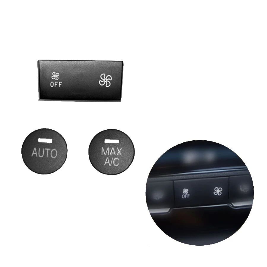 

Air Conditioning Panel Switch Button Central Control Switch Button Knob Cover For BMW 3 Series F35 F30 64119320348 2012-2019