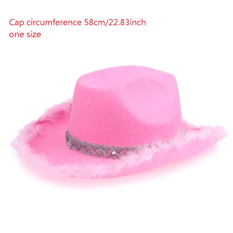 

Hairy Side Letters Cowboy Hat Western Cowboy Hat Crown Cowboy Hat Fashion Trend Personality Clothing Cap