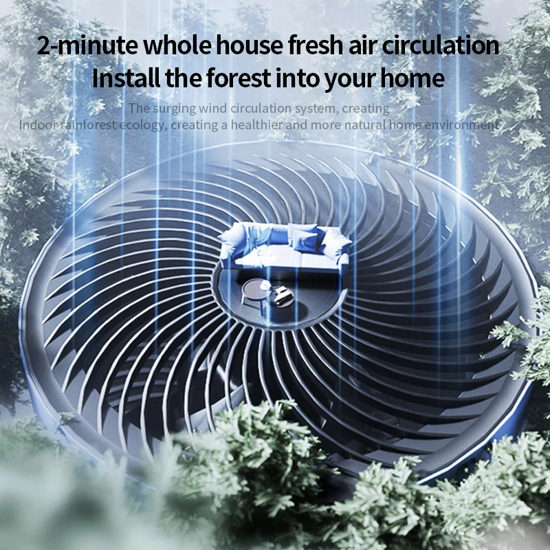 Yixuan 2024 инновационный дизайн сильный ветер энергосберегающий Тихий круглый пульт