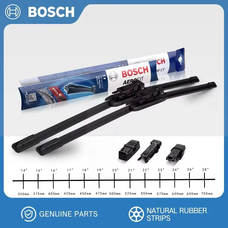 Комплект BOSCH: 24 + 16 дюймов щетки стеклоочистителя различные интерфейсы J-крючок