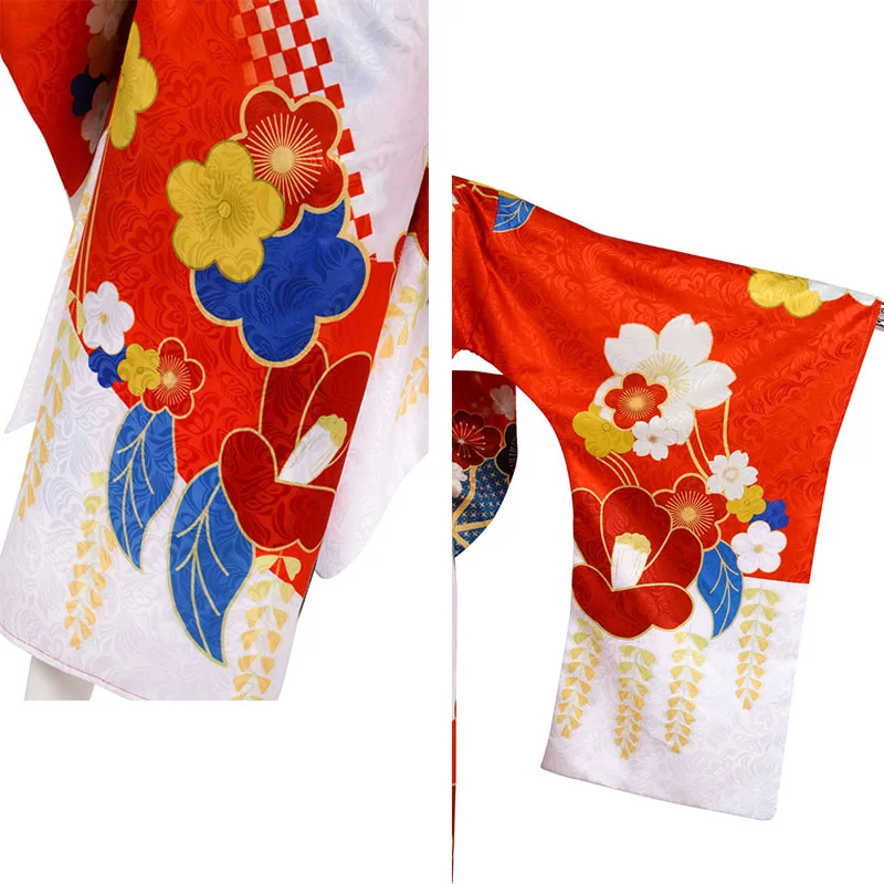 Кимоно для косплея Nakano Itsuki прекрасные костюмы кимоно женщин японская одежда