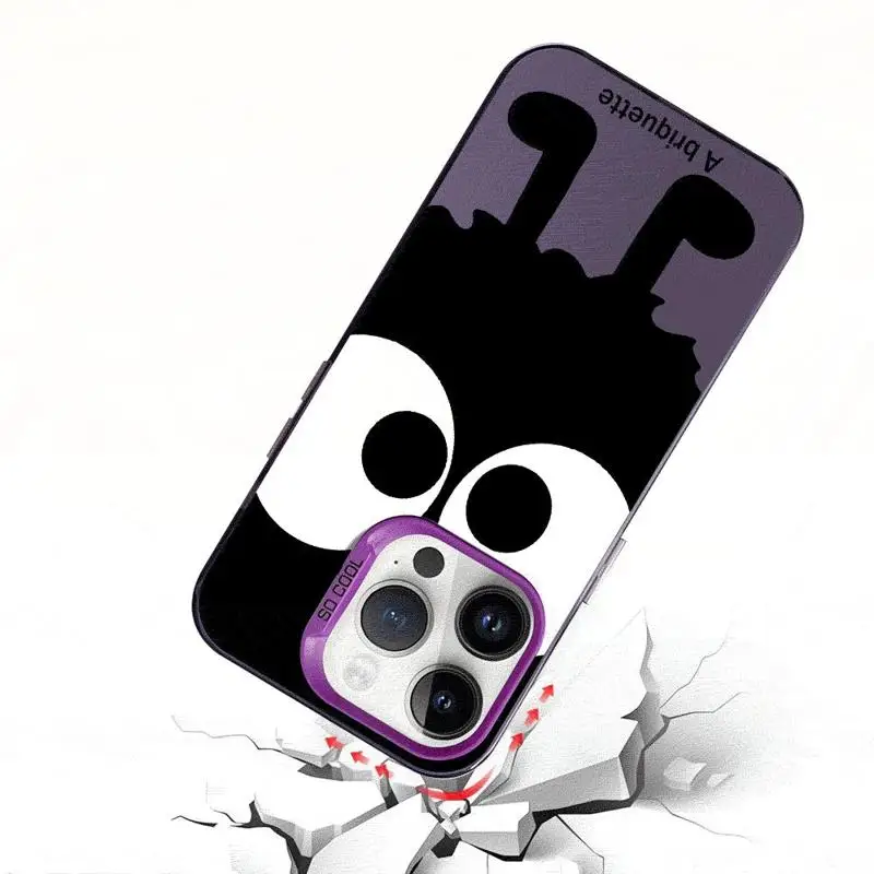 Милый чехол-яйжет с большим глазом для Apple iPhone 15 11 13 14 Pro Max 12 силиконовый чехол Plus