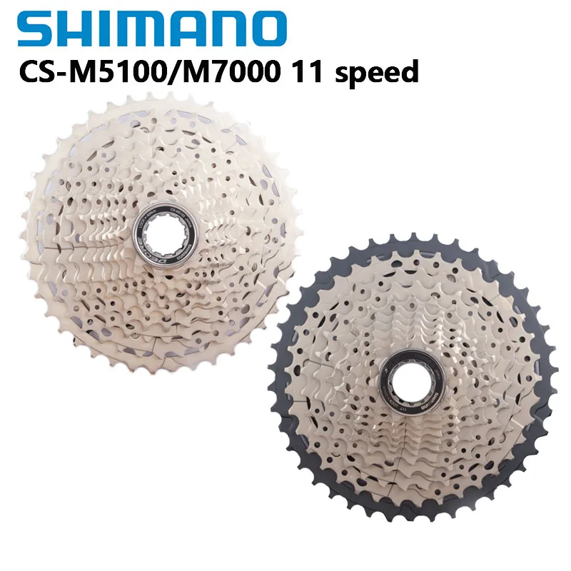 Shimano Deore M5100 Cassette SLX M7000 11 Speed Freewheel Mountain Bike MTB 11 Speed 11-42T 11-46T 11-51T Cassette Bicycle Parts