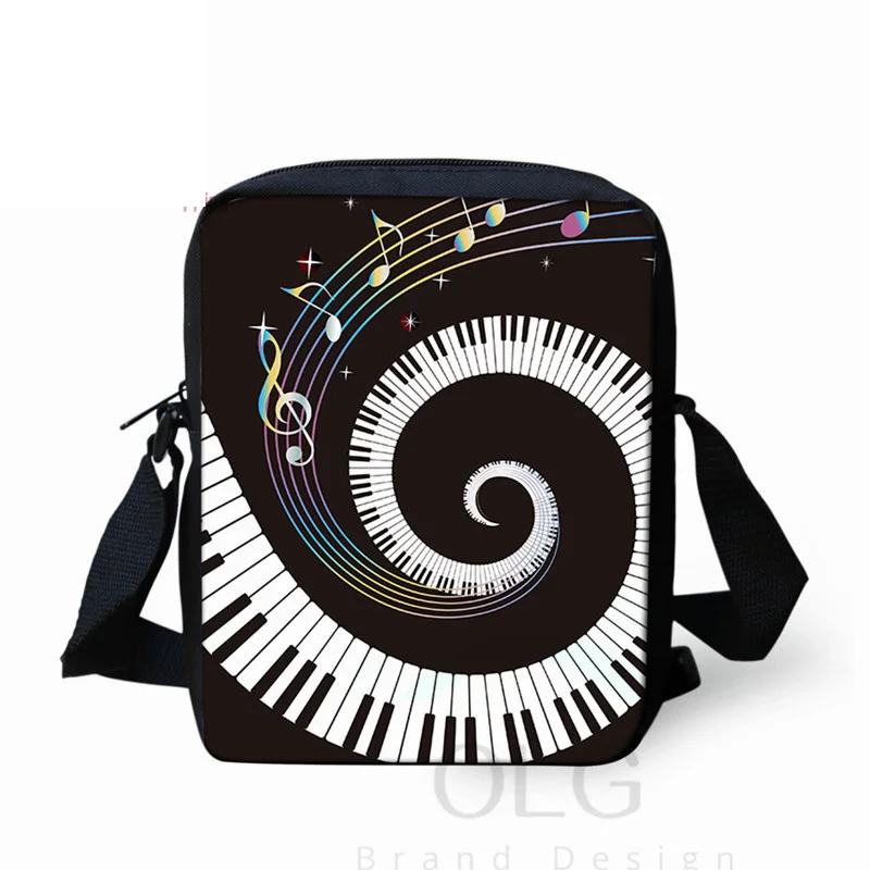 

Piano Music Note Women Mini Crossbody Bag Handbags Teen Girls Shoulder School Bags Small Messenger Bag Stachel Mochila