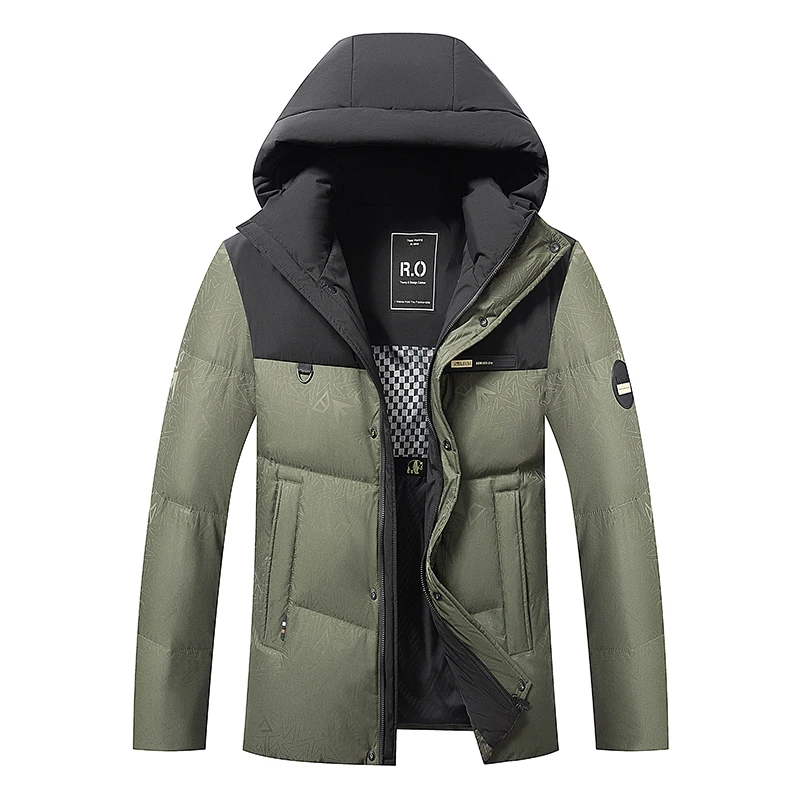 Рисунок 4 - Мужская белая пуховая парка с утиным пухом