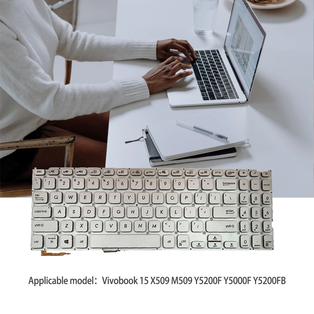 

Keyboard Home Good Touch Keypads Replacement for Asus Vivobook X509