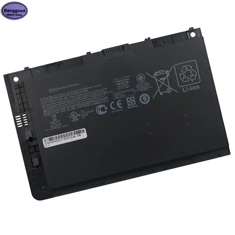 BT04XL 3500 мАч аккумулятор для ноутбука HP EliteBook Folio 9470 9470M 9480M серии HSTNN-IB3Z HSTNN-DB3Z HSTNN-I10C