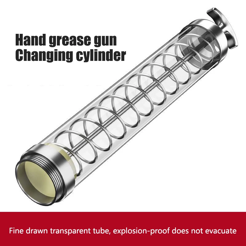 

Ручной Масляный пистолет с аксессуарами YouTube, сменный стержень для прозрачной трубки, Однофункциональные аксессуары