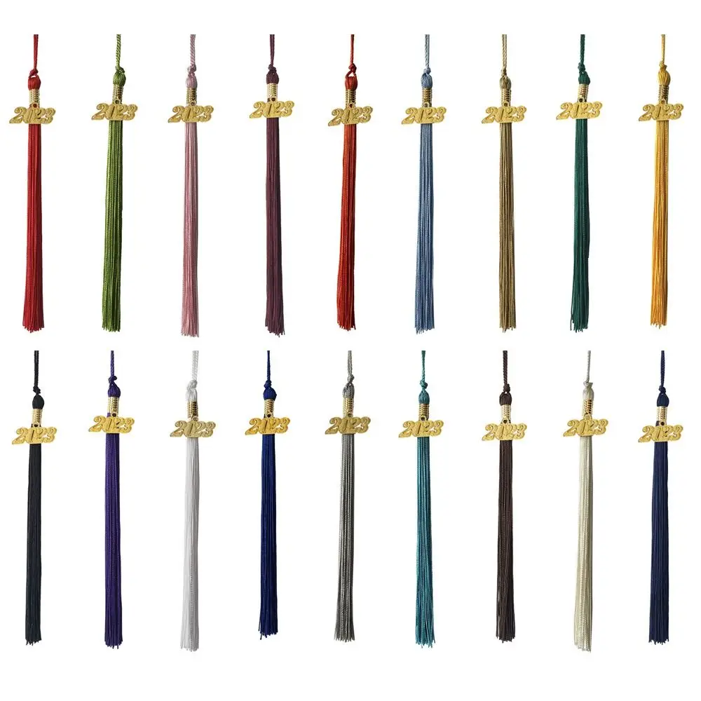 

Gifts Uniforms Accessories DIY Crafts Student Dress up 2023 Academic Tassel Graduation Cap Hanging Charm Pendant