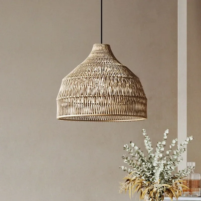 Подвесной светильник CHUBAN из ротанга