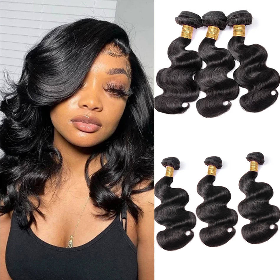 Перуанские Волнистые Волосы Короткие Человеческие Быстрого Плетения 3 Стандарта