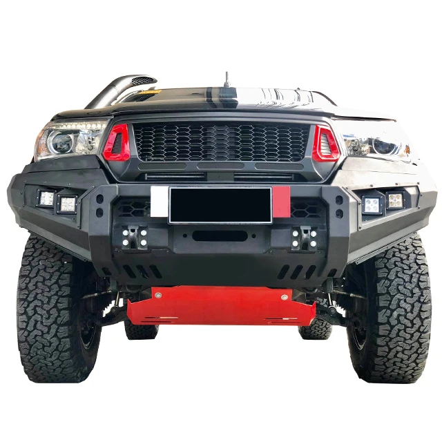 

Pick Up Truck Car 4X4 Accessories Steel Front Bumper Bull Bar For Toyota Hilux Revo Rocco 2018+