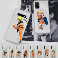 bandai uzumaki naruto phone case for samsung s20 s10 lite s21 plus for redmi note8 9pro for huawei p20 clear case