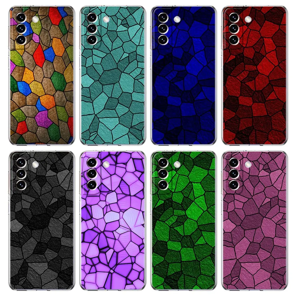 

Geometry Marble Color Fashion Phone Case For Samsung Galaxy S22 5G S20 Ultra S21 FE 5G S10E S9 S8 S10 Plus Note 20 10 Lite Cover