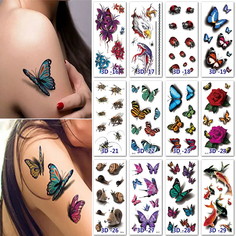 

1 шт., водостойкая Временная тату-наклейка для девочек