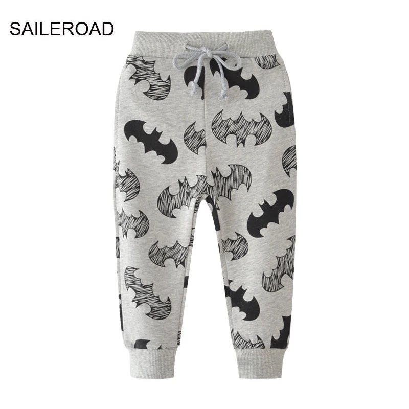 

SAILEROAD 2-7 Years 2022 New Spring Bats Pants for Boy Kids Boys Pants Trousers Casual Sweaterpants Warm Sports Pants