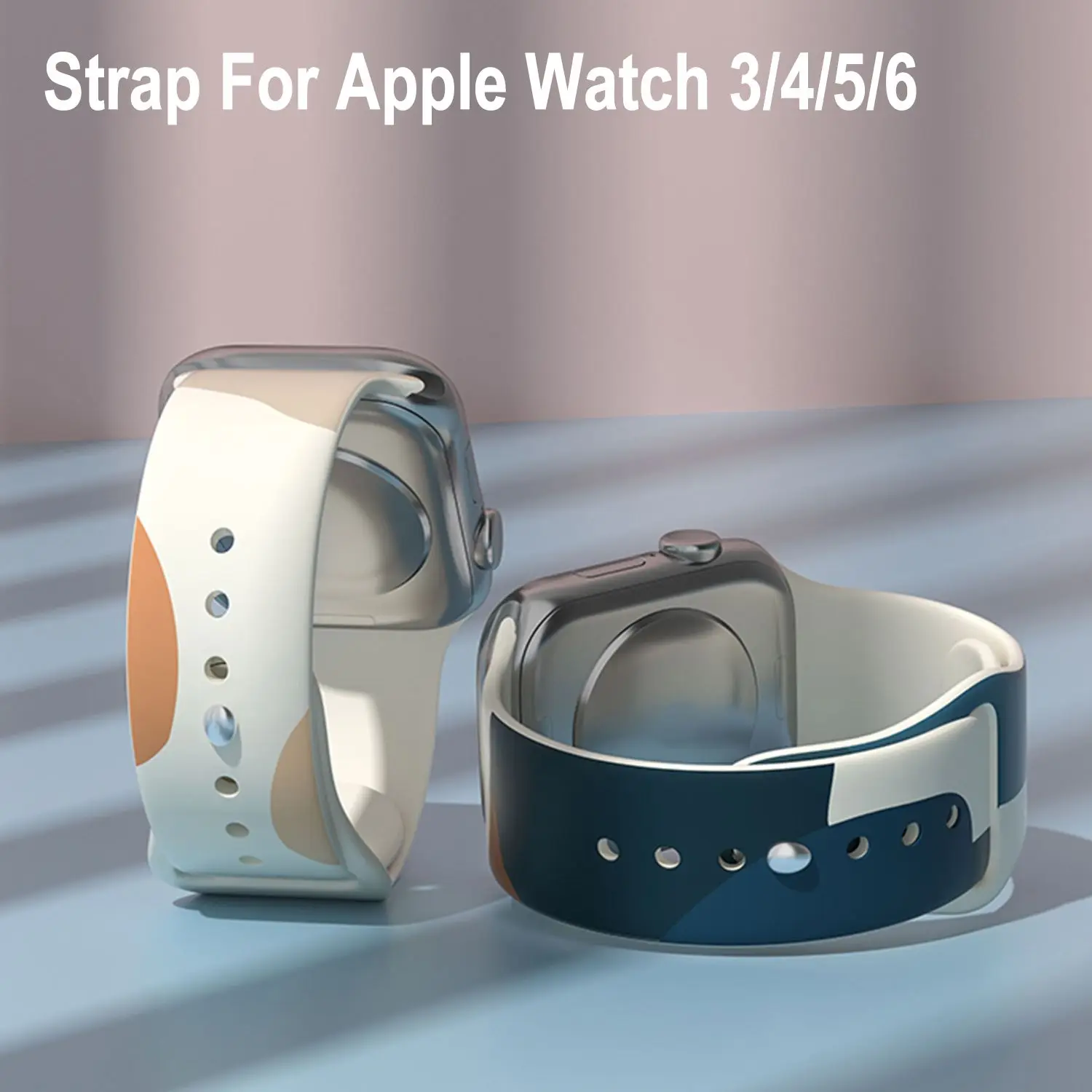 

Силиконовый браслет для Apple Watch SE 6 5 4 3 2