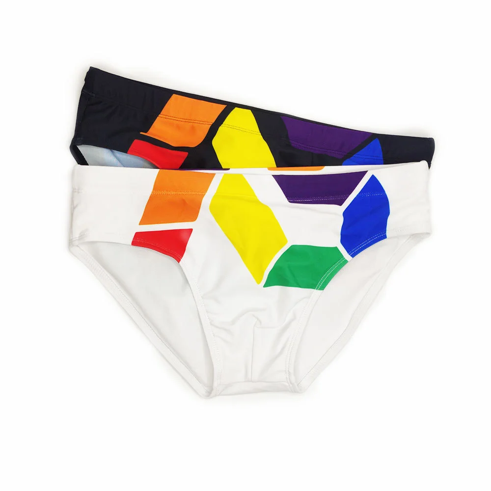 Мужские плавки в полоску