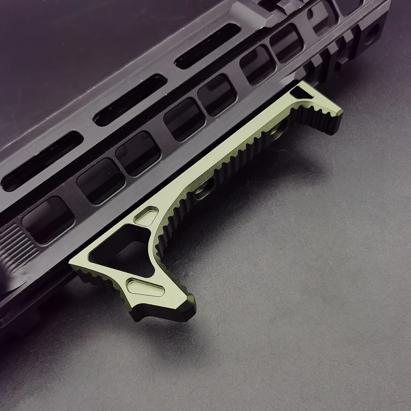 

Металлическая ручная остановка MLOK, гелевый шар, игровое оборудование CS, игрушка M4, обновленная модель с ЧПУ, аксессуары для телефона QG92