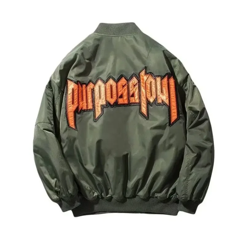 Куртка бейсбольная в Корейском стиле для мужчин и женщин Модная тонкая свободная