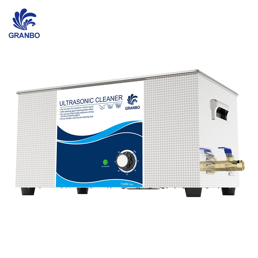 Granbo промышленный ультразвуковой очиститель для ванной 22L 480 ~ 900 Вт таймер Регулируемая обезжиривание масляного раствора пыли против окисления Granbo промышленный ультразвуковой очиститель для ванной 22L 480 ~ 900 Вт таймер Регулируемая обезжиривание масляного раствора пыли против окисления