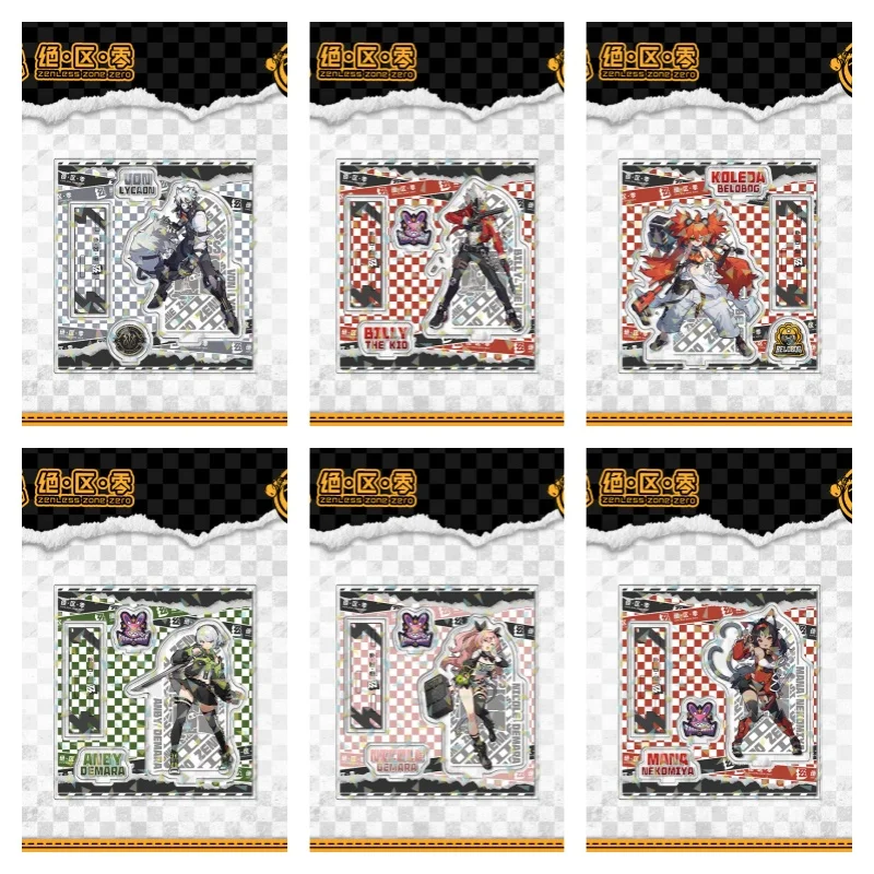 Акриловые фигурки из игры Zenless Zone Zero