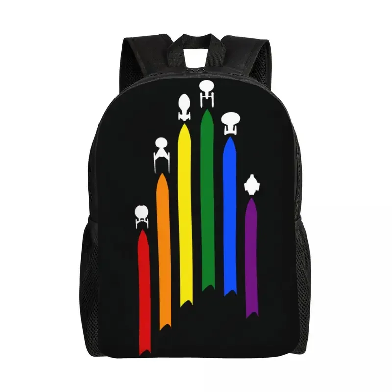 Рюкзаки Star Trek на заказ для женщин и мужчин базовая сумка книг школы колледжа