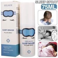 1 pc 75ml pillow sleepy spray natural sleep aid relaxing for men women insomnia improve sleep quality body care sleep relax