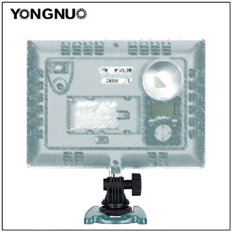 Yongnuo светодиодный Горячий башмак для штатива с поворотным кронштейном для монитора светильник YN300 300II 300III 300IV 300AIR 300AIRII YN160III (art.: 3920c40ffed45) - 3920c40ffed45