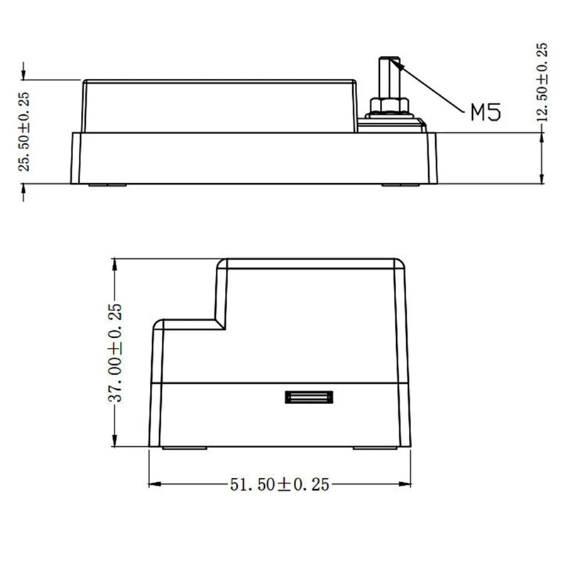 Блок предохранителей 12 В комплект блока с 6 лезвиями со светодиодным индикатором