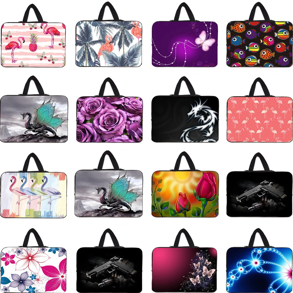 

Viviration For Toshiba Macbook Dell XPS 10 12 13 14 15 16 17 Inch Laptop Sleeve Handbag Carry Case Neoprene Pouch Funda Bolsas