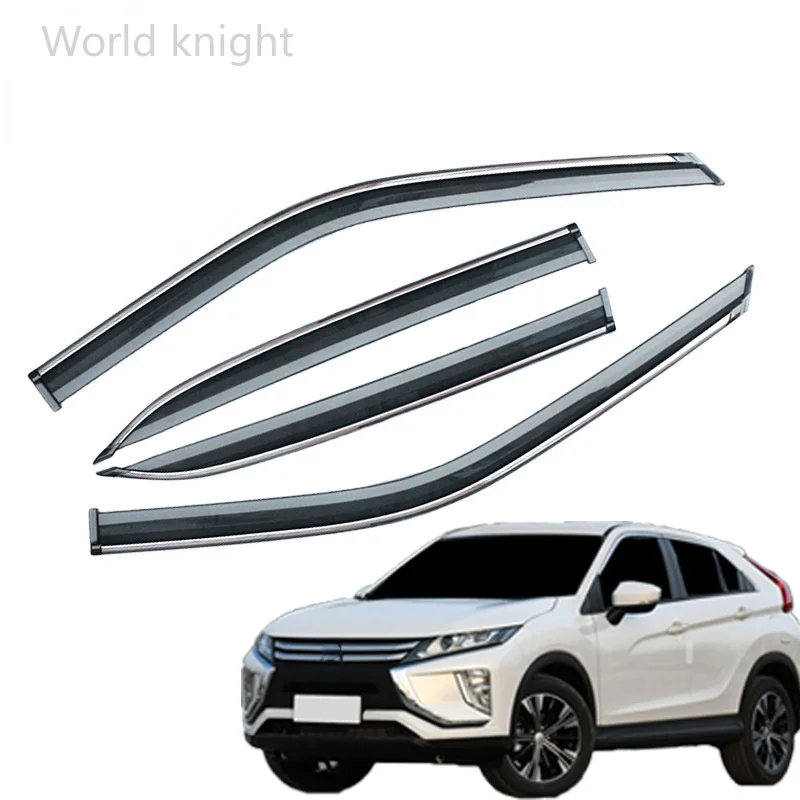 

For Mitsubishi Eclipse Cross 2017-2020 Car Styling Exterior Accessories Car Window Visor Vent Shade Rain Sun Wind Guard Cover