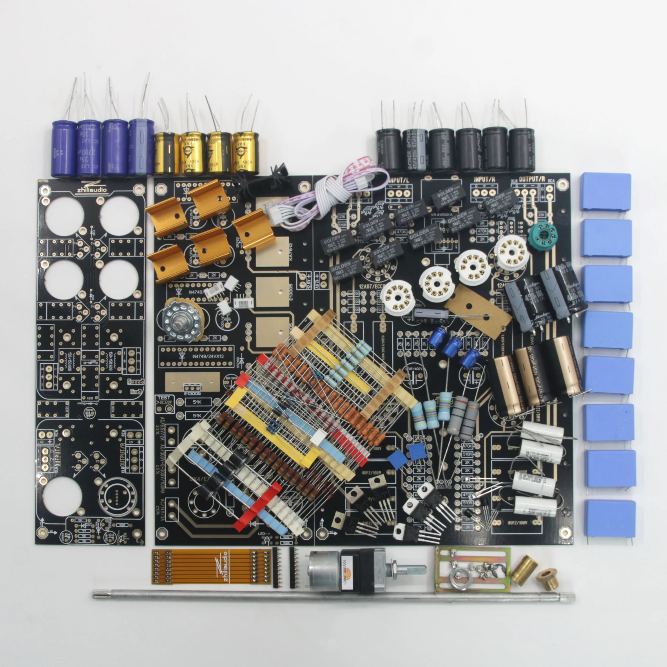 

Refer Classic ARC Preamplifier Circuit 12AU7 ECC88 Vacuum Tube Pre-Amplifier Board Kit Balanced/Single Ended Input and Output