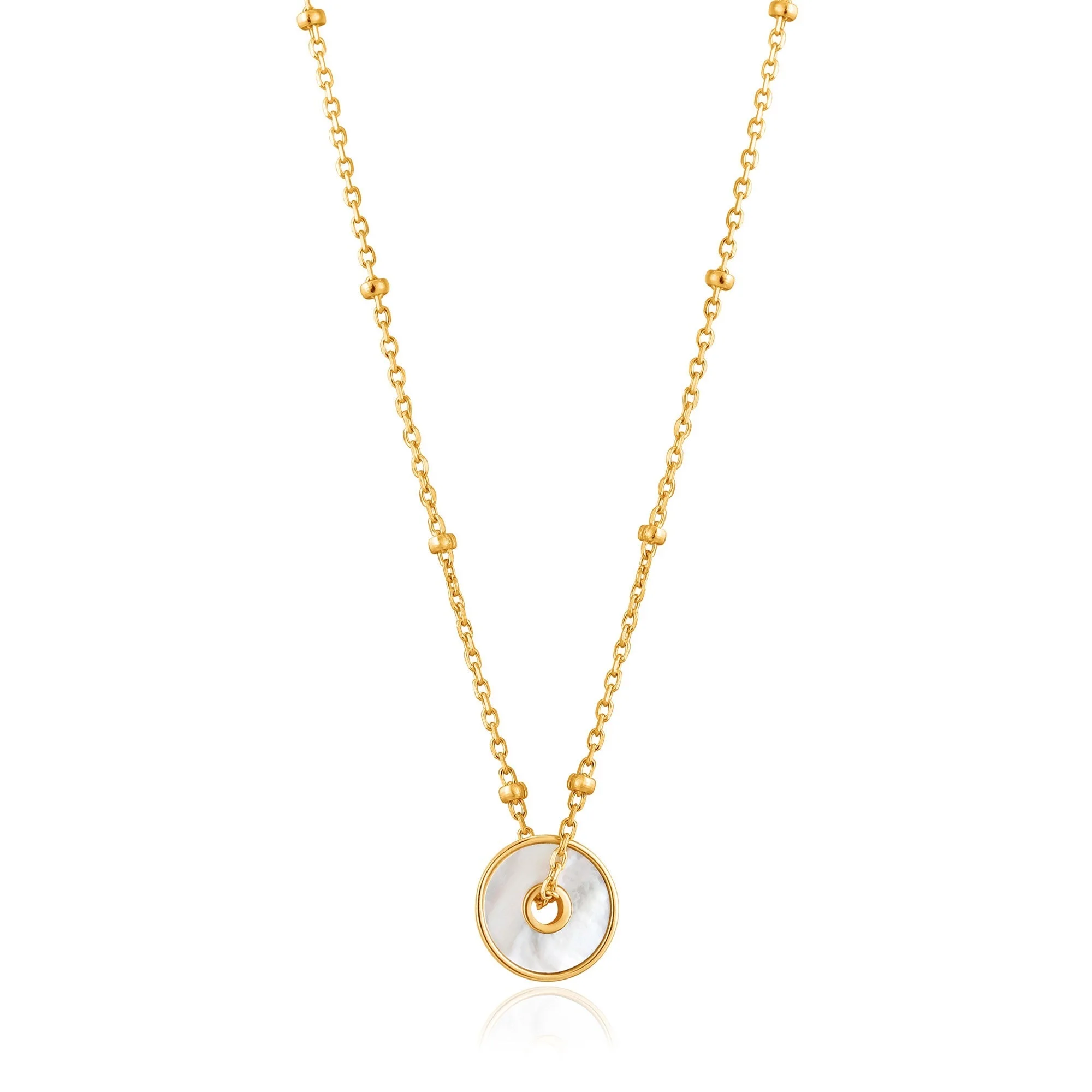 

Gold Color Evil Eye Shell Engraved Pendant Necklace For Women Luxury Quality Mother Of Pearl Choker Korean Style Trendy Jewelry
