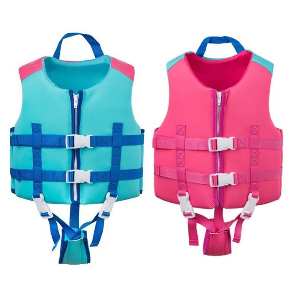 

New children's baby buoyancy jacket professional swimming practice beginner foam floating vest rafting neoprene life jacket 2022