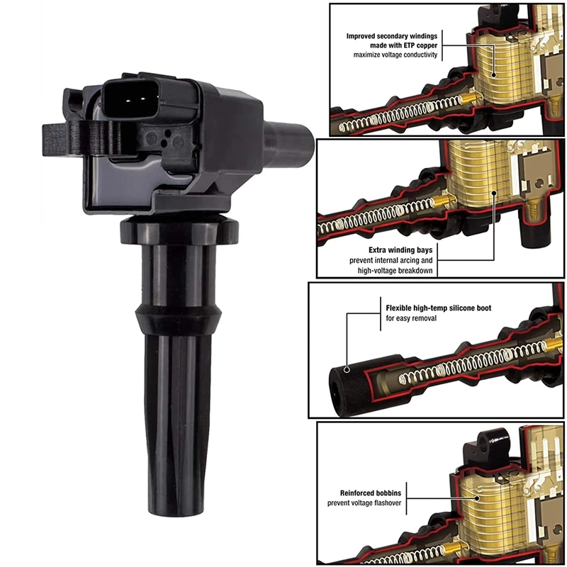 2 шт Катушка зажигания для Kia Optima Hyundai Sonata Santa Fe 2001-2006 номер детали: 27301-38020