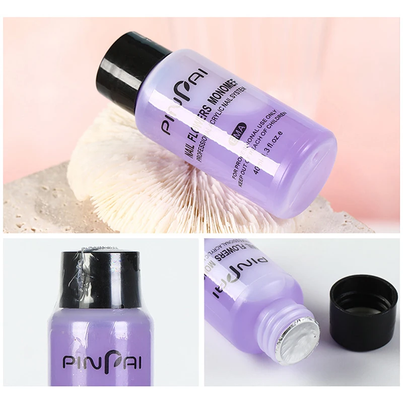 

1Pc Acrylic nail liquid Monomer Crystal Nail Art Nail Extension Carving Liquid for Nail Extension and Carving 40ml