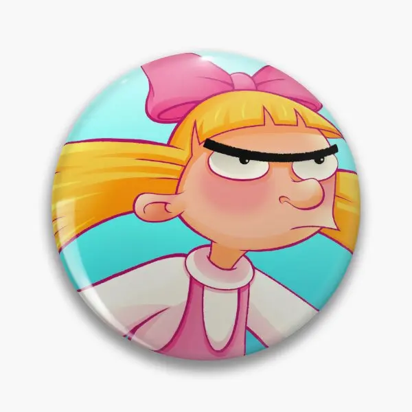 Helga P Мягкая пуговица милая брошь булавка для шляпы металлическая влюбленных